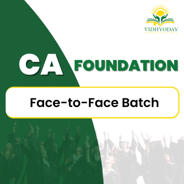 CA Foundation Face-to-Face Batch - Image 1
