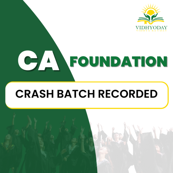 CA Foundation Crash Batch Recorded - Image 1